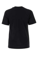 Camiseta de algodón negro de Burberry