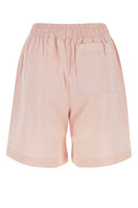 Pantalones cortos de algodón de color rosa claro de Burberry