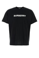 Burberry Black Cotton T Shirt