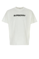 Camiseta de algodón blanco de Burberry