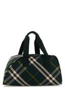 Burberry bedruckte Nylon -Schild -Reisetasche