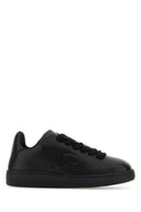 Zapatillas Burberry Black Leather Box Sneakers