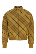 Burberry Embroidered Cotton Bomber Jacket