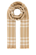 Burberry bestickte Wolle Mischschal