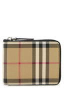 Burberry bedruckte Leinwand Brieftasche