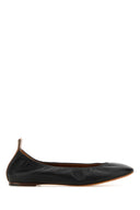 Lanvin Black Leder Ballerinas