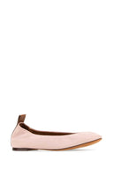 Lanvin Pink Leder Ballerinas