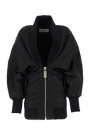 Off White Black Nylon Mini abito
