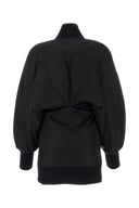 Off White Black Nylon Mini abito
