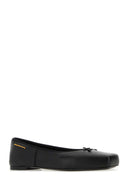 Alexander Wang Black Leather Billie Ballerinas