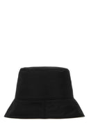 Off White Black Polyester Eimer Hut