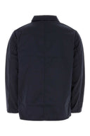 Nanamica Navy Blue Cotton Blend Jacket