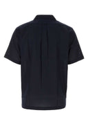 Nanamica Navy Blue Cotton Blend Shirt