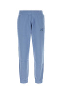 Maison Kitsune Cerulean Blue Cotton Joggers