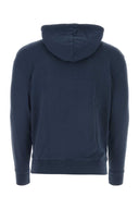 Maison Kitsune Navy Blue Cotton Sweatshirt