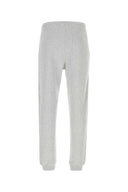 Maison Kitsune Melange Grey Cotton Joggers