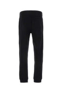 Maison Kitsune schwarze Baumwolljogger