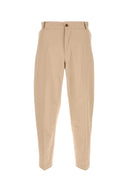 Maison Kitsune Beige Baumwollhose