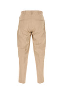 Maison Kitsune Beige Baumwollhose