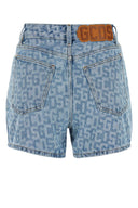 Gcds Printed Denim Shorts