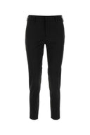 Pt Torino Black Stretch Viscose Pant