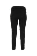 Pt Torino Black Stretch Viscose Pant