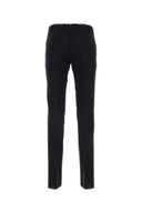 Pt Torino Midnight Blue Stretch Wool Pant