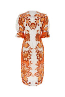 Farm Rio Printed Tencel Blend Aura Dress