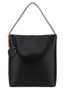 Stella Mc Cartney Black Uppealâ„¢ Frayme Shopping Bag