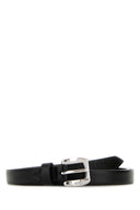 J&M Davidson Black Leather Belt