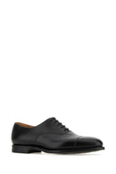Crockett&Jones Black Leather Connaught 2 Lace Up Shoes