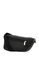 Burberry Black Leather Shield Crossbody Bag