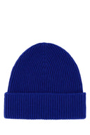 Burberry Electric Blue Cashmere Beanie Hat