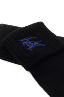 Burberry Black Cashmere Blend Hloves