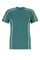 Lacoste dunkelgrünes Polyester T -Shirt