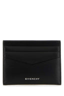 Givenchy Black Leather Card Holder