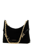 Givenchy Black Velvet Voyou Party Umhängetasche