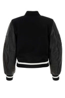Givenchy Black Woll Blend Bomberjacke