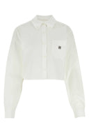 Givenchy weißes Popel -Hemd