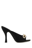 Salvatore Ferragamo Muli di raso nero