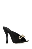 Salvatore Ferragamo Muli di raso nero