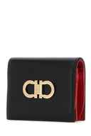 Salvatore Ferragamo Black Leather Wallet