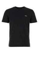 Maglietta in cotone nero zegna