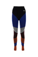 Leggings de mezcla de lana elástica de Chloe Multicolor