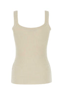 Valentino Garavani Sand Silk Tank Top