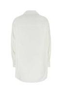 Valentino Garavani White Cotton Blend Oversize Jacket