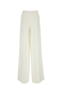 Valentino Garavani Ivory Cady Couture Wide Leg Pant