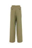Ami Green Viscose Miscela Pant