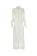 Vestito a camicia crepe a gesso ami