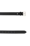 Ami Black Leather Belt
